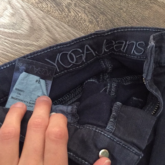 Yoga Jeans Blue Skinny Jeans - Picture 3 of 5